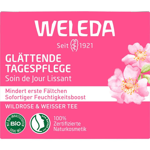 WELEDA Wildrose Glättende Tagespflege Bio 30ml