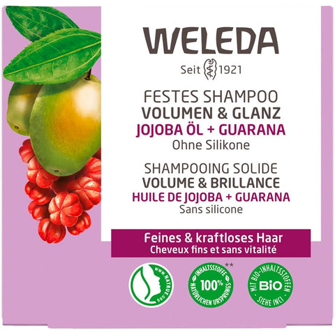 WELEDA Festes Shampoo Volumen & Glanz Bio 50g