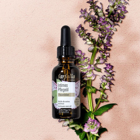 Farfalla Frauenleben, Muskatellersalbei, Intimes Pflegeöl Bio 30ml