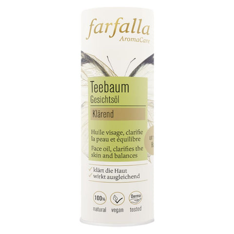 Farfalla Gesichtsöl Teebaum, klärend Bio 15ml