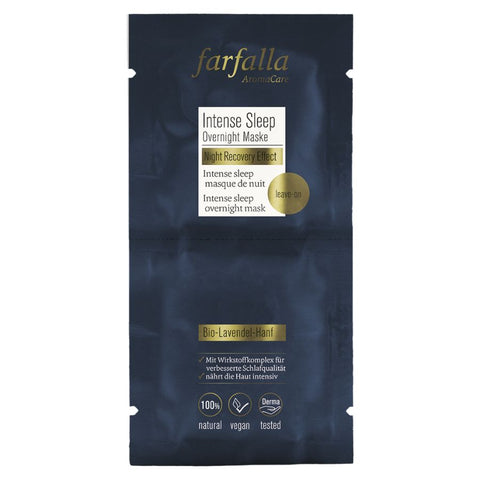 Farfalla Intense Sleep Overnight Maske, Night Recovery Effect, 2x 3,5ml