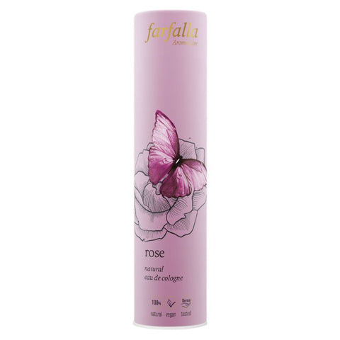 Farfalla rose, natural eau de cologne Bio 50ml