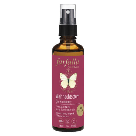 Farfalla Raumspray Weihnachtsstern Bio 75ml