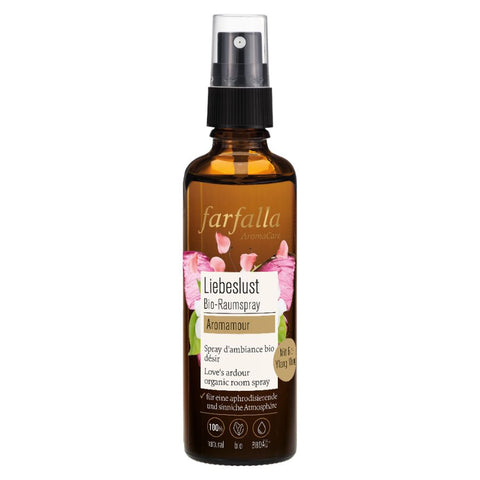 Farfalla Aromamour, Liebeslust Bio-Raumspray Bio 75ml