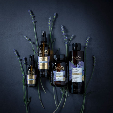 Farfalla Schlaf schön, Lavendel, Gute Nacht Kissenspray Bio 30ml