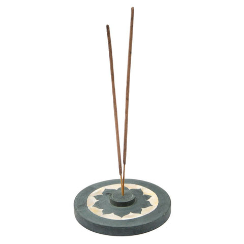 Farfalla Räucherstäbchenhalter Lotus (mit Schachtel)