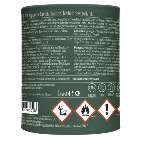 Farfalla Geschenkset Oh Tannenbaum Bio 5ml