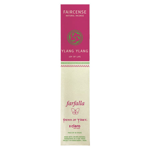 Farfalla Ylang Ylang / Joy of Life, Faircense Räucherstäbchen Bio 15g