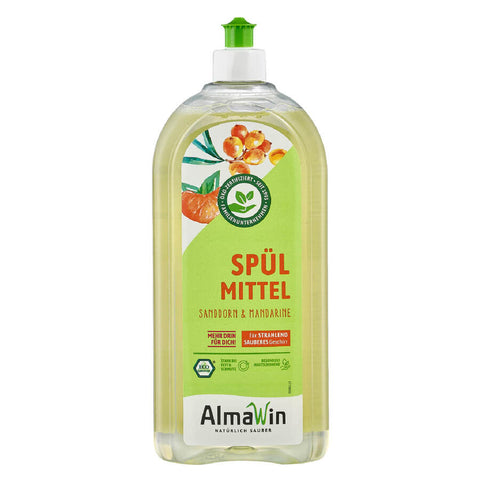 AlmaWin Spülmittel 1l Sanddorn Mandarine Duft