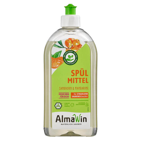AlmaWin Spülmittel 500 ml Sanddorn Mandarine Duft