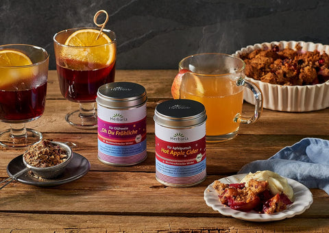 Herbaria Geschenkset Fröhliche Weihnachtszeit Gewürzmischung Bio