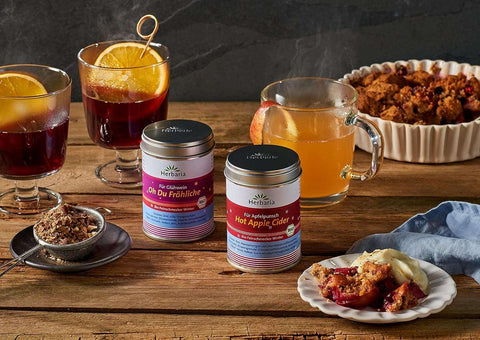 Herbaria Geschenkset Fröhliche Weihnachtszeit Gewürzmischung Bio