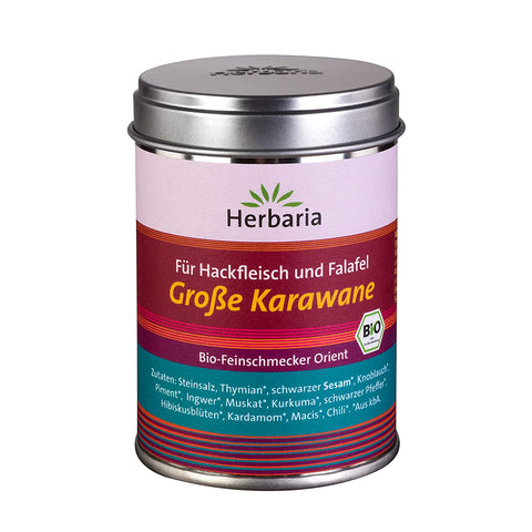 Herbaria Große Karawane Gewürzmischung Bio 90 g