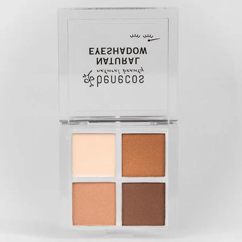benecos Natural Beauty Colour Edition Quattro Eyeshadow - coffee & cream Bio 8g