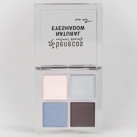benecos Natural Beauty Colour Edition Quattro Eyeshadow - true blue Bio 8g
