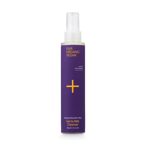 i+m Anspruchsvolle Haut  Gel to Milk Cleanser Mandel-Avocado Bio 100ml