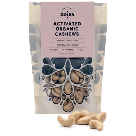 2DiE4 Live Foods: Aktivierte Bio Cashew Nüsse (100g)