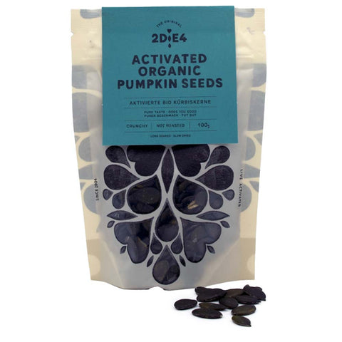 2DiE4 Live Foods: Aktivierte Bio Kürbiskerne (100g)