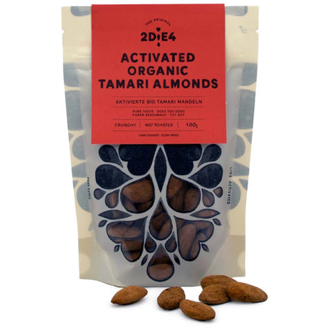 2DiE4 Live Foods: Aktivierte Bio Tamari-Mandeln (100g)