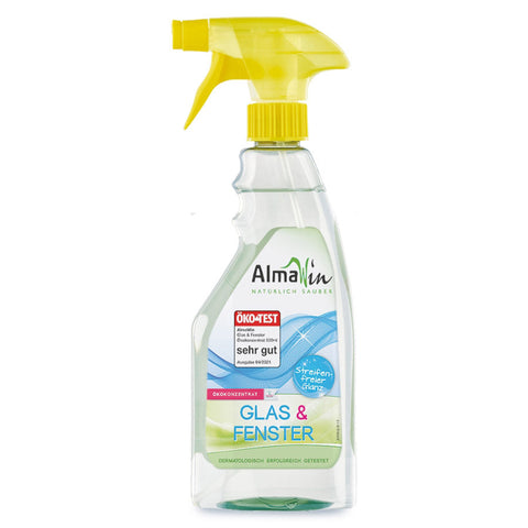 AlmaWin Glas & Fenstersprayer 500ml Bio