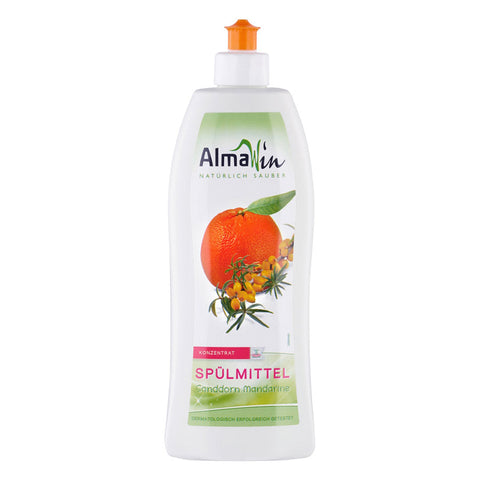 AlmaWin Spülmittel 500 ml Sanddorn Mandarine Duft