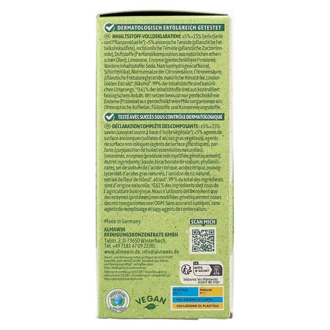 AlmaWin Color Waschpulver Lindenblüte 1kg Bio