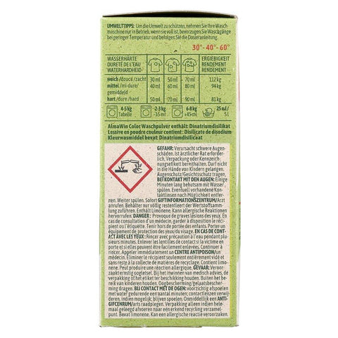 AlmaWin Color Waschpulver Lindenblüte 1kg Bio