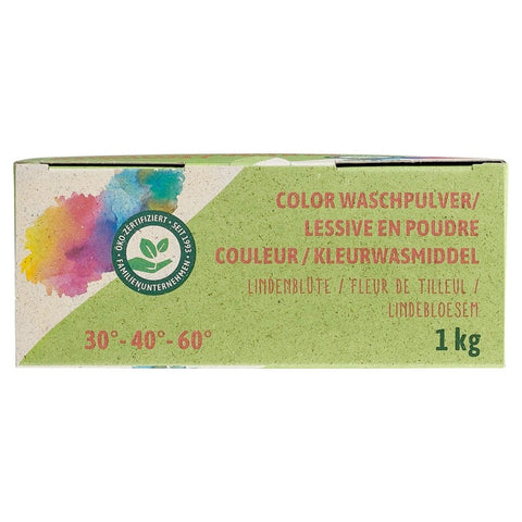 AlmaWin Color Waschpulver Lindenblüte 1kg Bio