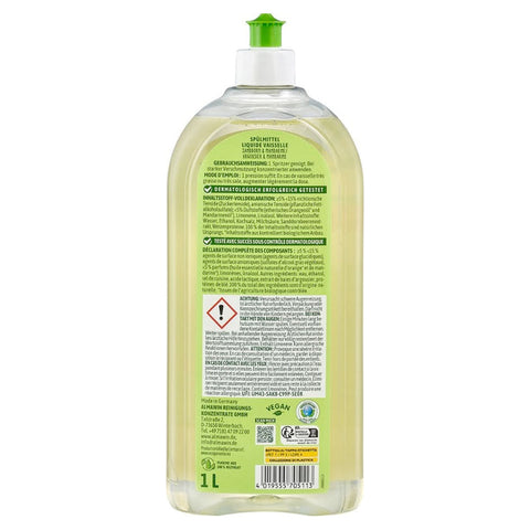 AlmaWin Spülmittel 1l Sanddorn Mandarine Duft