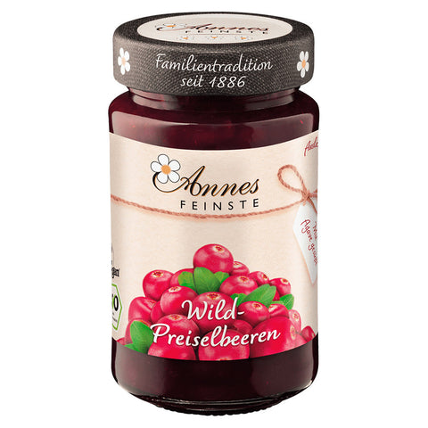 Annes Feinste Wild Preiselbeeren Auslese 250g Bio