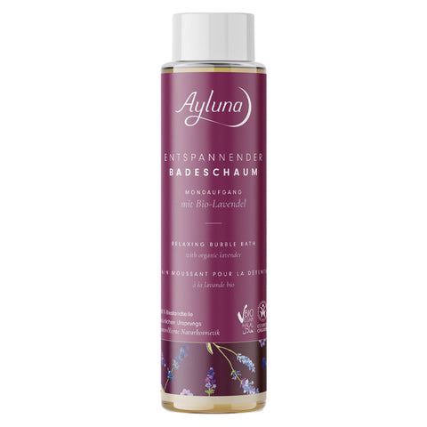 Ayluna Mondaufgang - Entspannender Badeschaum mit Bio-Lavendel Bio 400ml