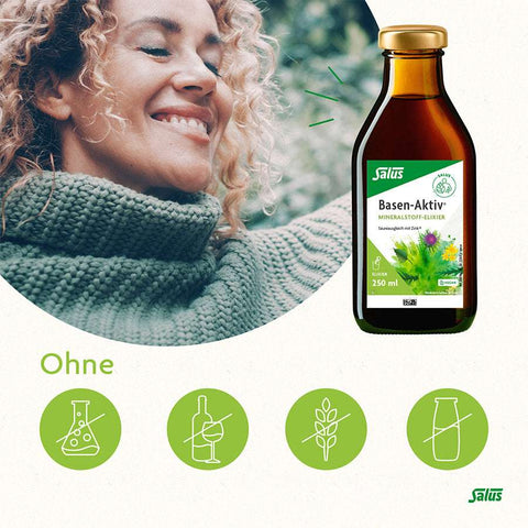 Salus Basen-Aktiv Mineralstoff-Elixier 250ml