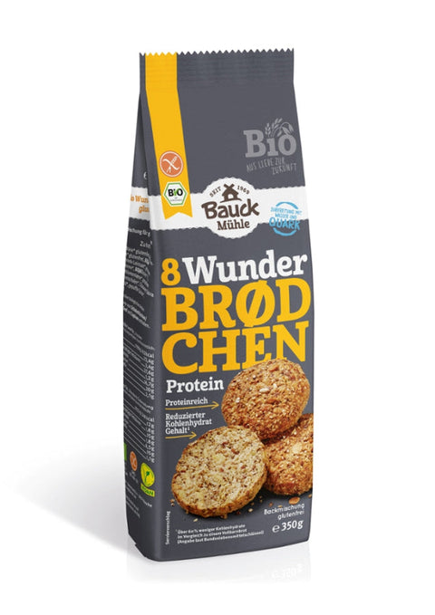 Bauck Mühle Wunderbrodchen Protein Bio 350g