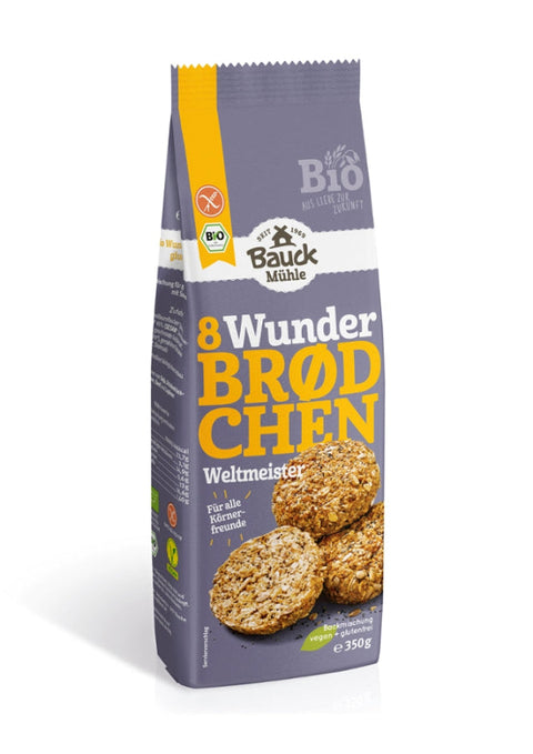 Bauck Mühle Wunderbrodchen Weltmeister Bio 350g