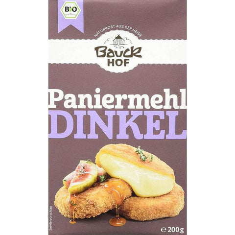 Bauck Mühle Dinkel-Paniermehl (200 g Tüte) - Bio