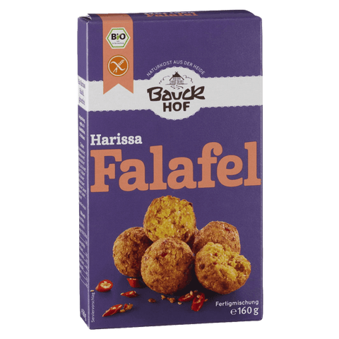 Bauck Mühle Harissa-Falafel 160g Bio (Paprika Chili - glutenfrei)