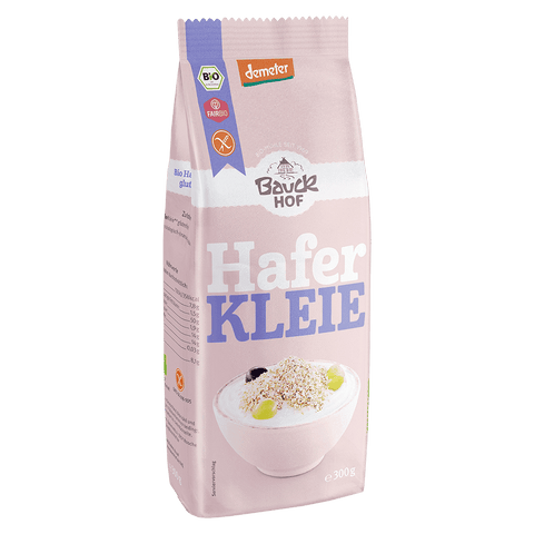 Bauck Mühle Haferkleie 300g Demeter - glutenfrei