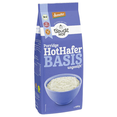 Bauck Mühle Hot Hafer Basis 400g Demeter - glutenfrei