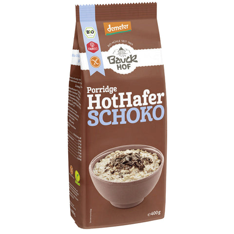 Bauck Mühle Hot Hafer Schoko 400g Demeter - glutenfrei