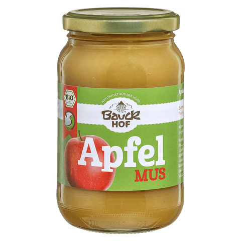 Bauck Mühle Apfelmus (gesüßt) 360g Bio