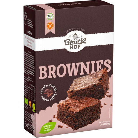 Bauck Mühle Brownies 400g Bio - glutenfrei