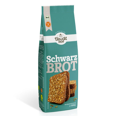 Bauck Mühle Schwarzbrot (glutenfrei) 500g Bio