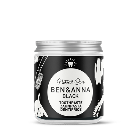Ben & Anna Natural Care Zahnpasta im Glas Black 100ml