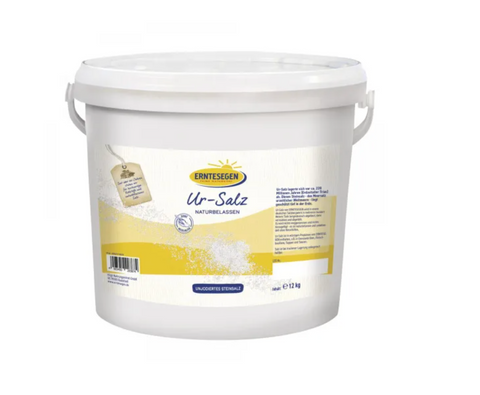 Erntesegen Ur-Salz, naturbelassen, unbehandelt - 12kg / Neue Gestaltung seit 9.2.2025