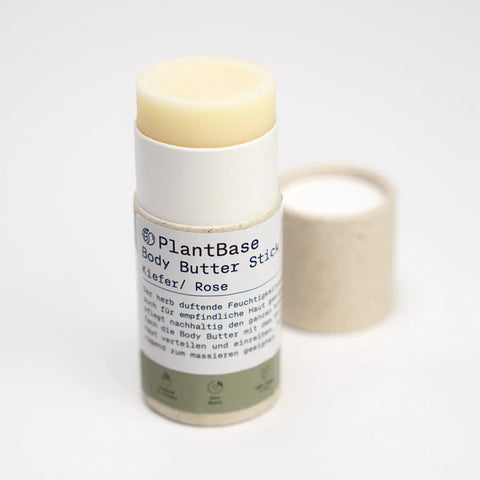 PlantBase Body Butter Stick Kiefer Rose 40gr