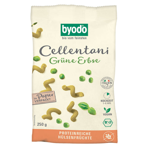 BYODO Cellentani Grüne Erbse 250g