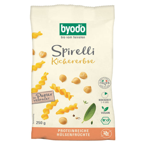 BYODO Spirelli Kichererbse 250g