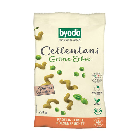 BYODO Cellentani Grüne Erbse 250g