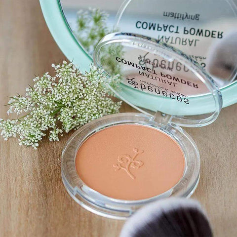 benecos Natural Beauty  Compact Powder porcelain Bio 9g