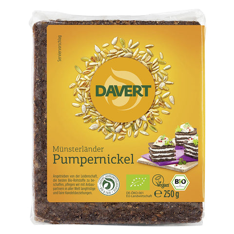 DAVERT Münsterländer Pumpernickel 250g Bio